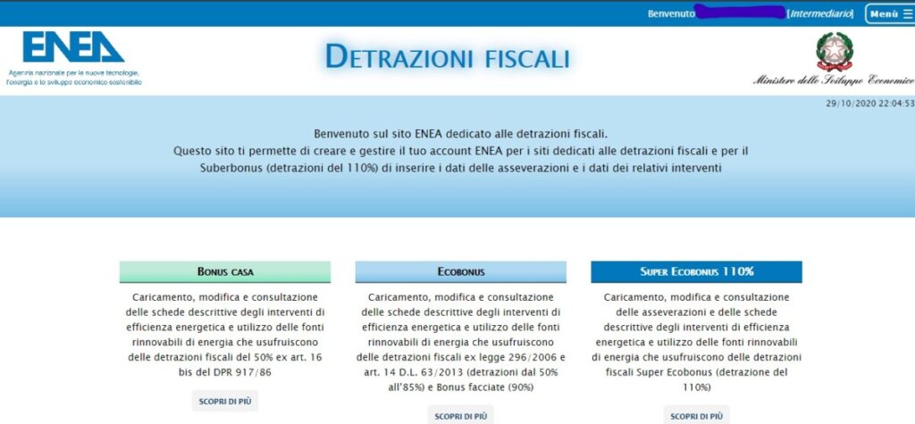 superbonus ecobonus bonus online ÔÇö Superbonus, Ecobonus e Bonus casa : online il portale della Enea