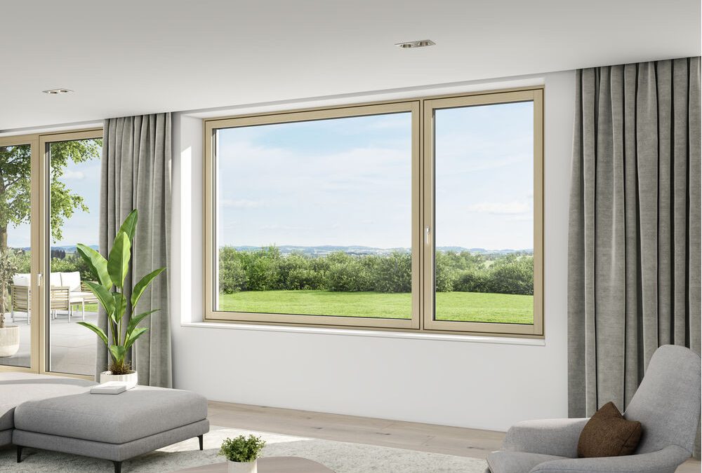 Internorm HF520: L’Essenzialità del design complanare abbinata al sistema di vetro a scomparsa